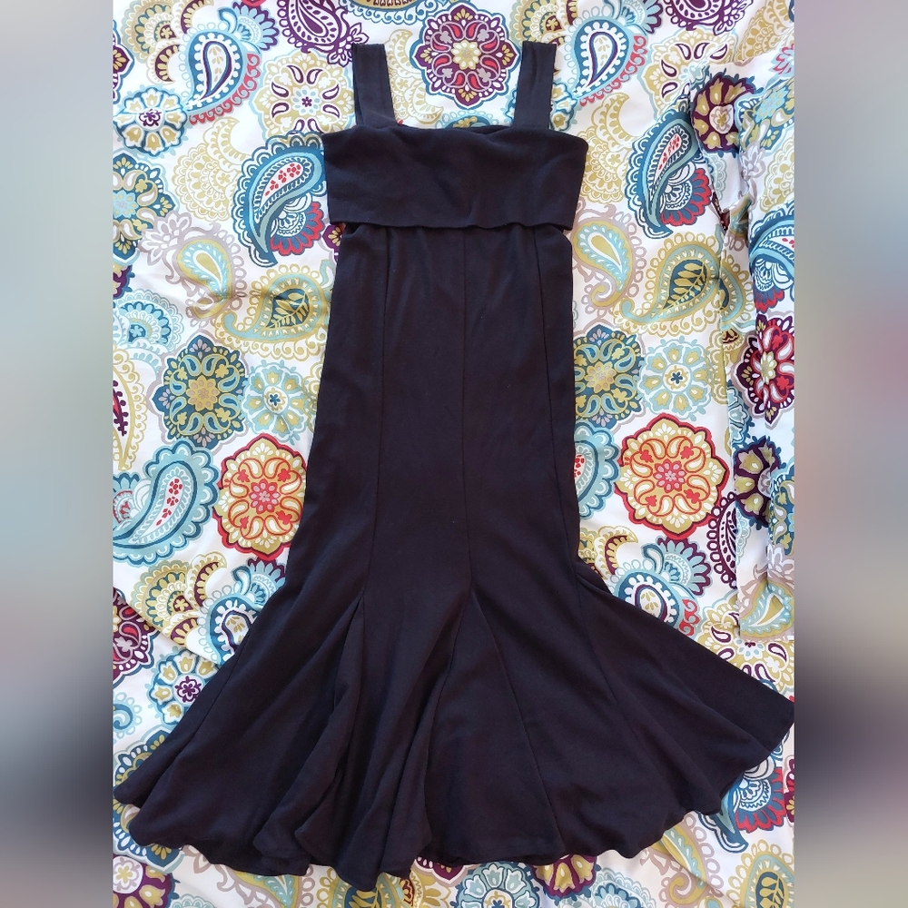 Black knit dress by Blaxx